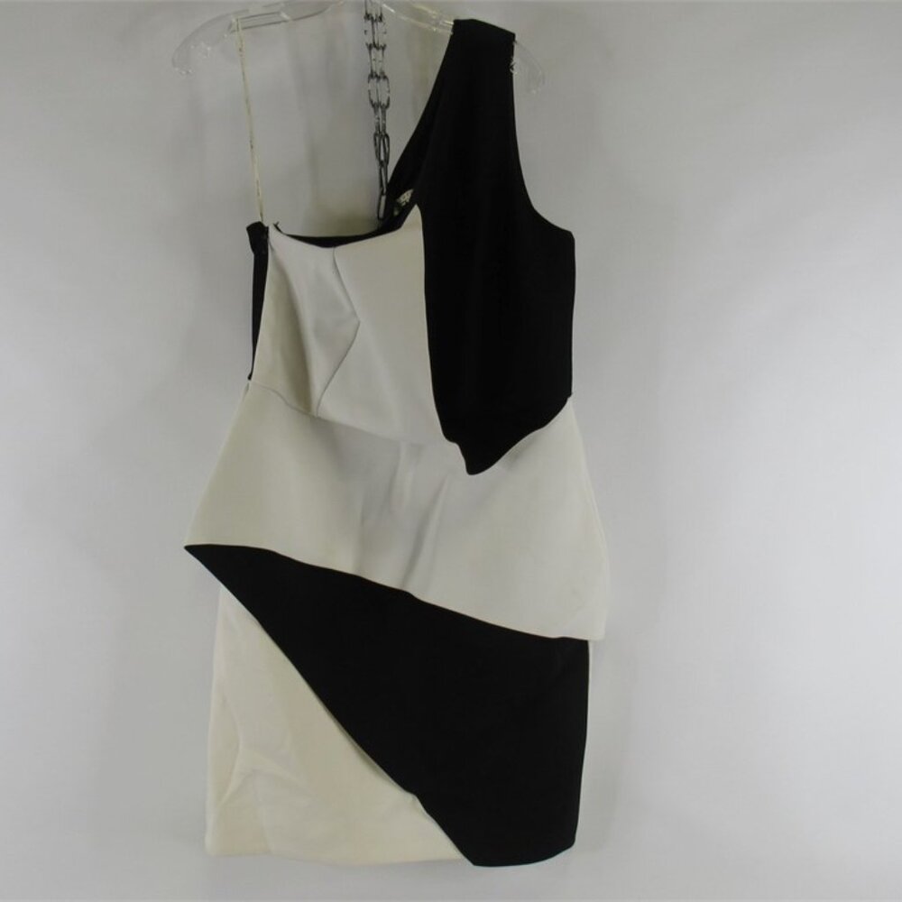 Halston One Shoulder Dress, Size: 14 (38" Length)